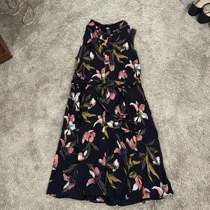 Collared sleeveless Ann Taylor Factory Dress